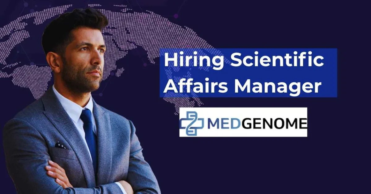 MedGenome Hiring Scientific Affairs Manager