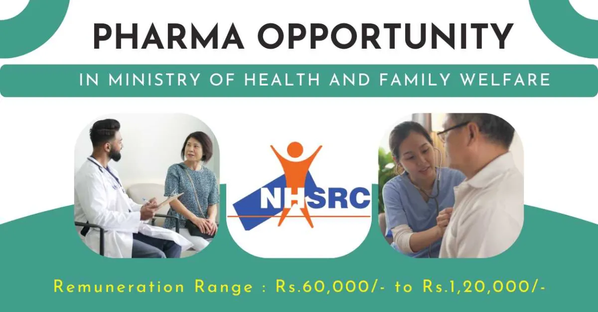Pharma opportunity in Ministry of Health and Family Welfare, NHSRC