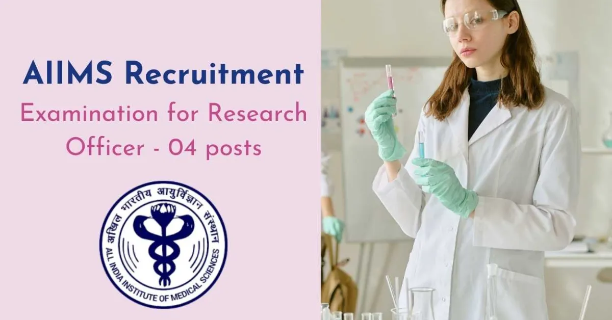 AIIMS Recruitment Examination for Research Officer