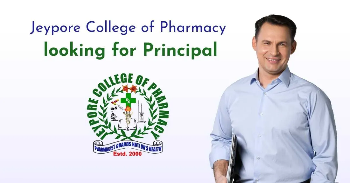 Jeypore College of Pharmacy looking for Principal