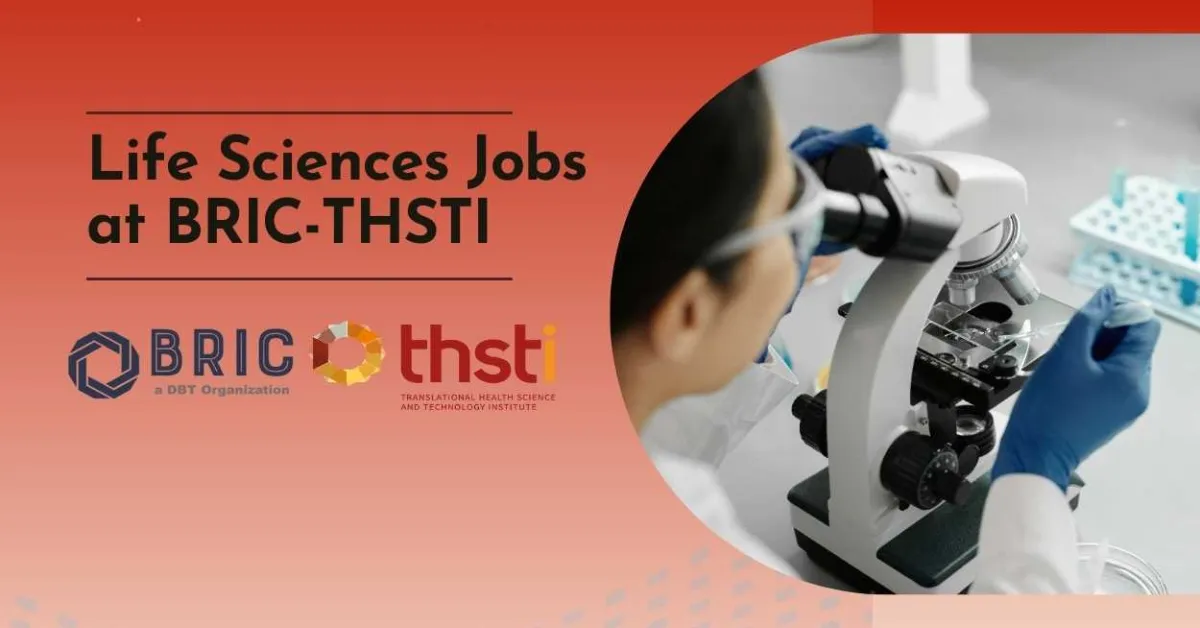 Life Sciences Jobs at BRIC-Translational Health Science and Technology Institute