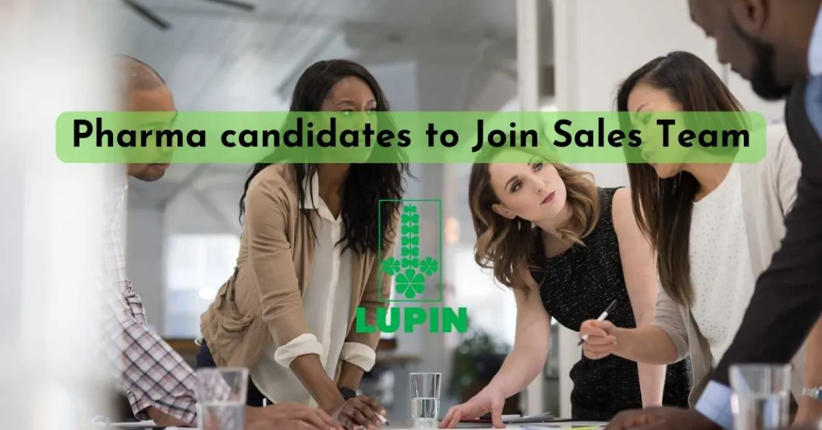 Pharma candidates to Join Sales Team of Lupin