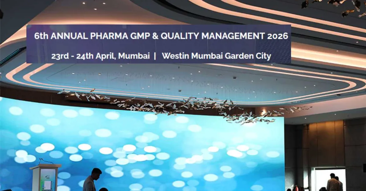 6th Annual Pharma GMP and Quality Management 2026