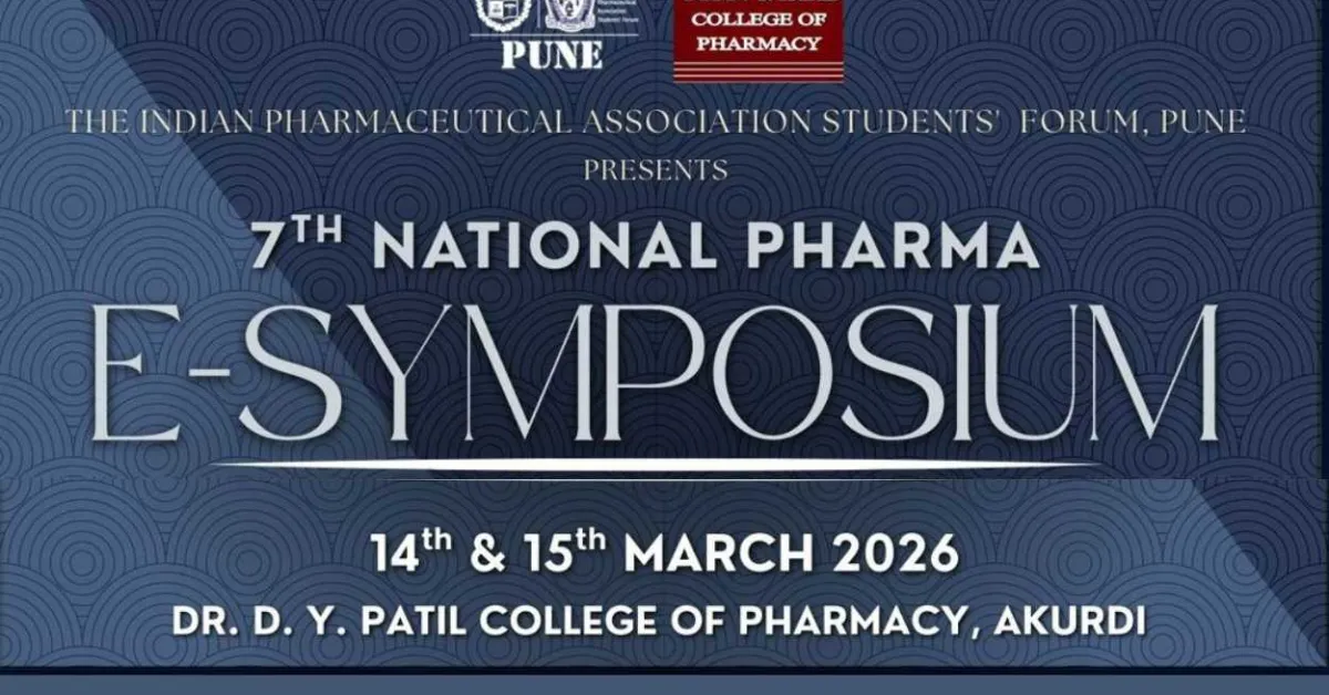 7th National Pharma E-Symposium at Dr. D.Y. Patil College of Pharmacy