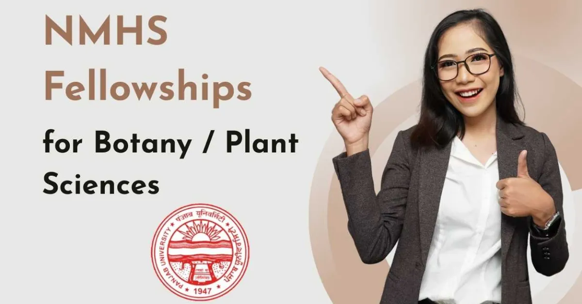 NMHS Fellowships for Botany / Plant Sciences at Panjab University