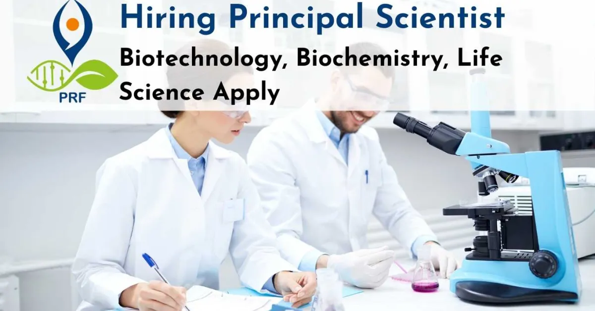 Patanjali Research Foundation Hiring Scientist