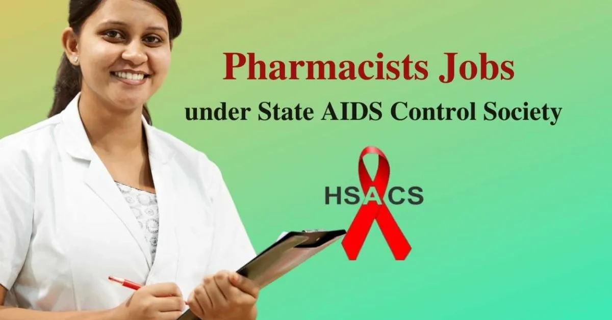 Pharmacist Opening under State AIDS Control Society