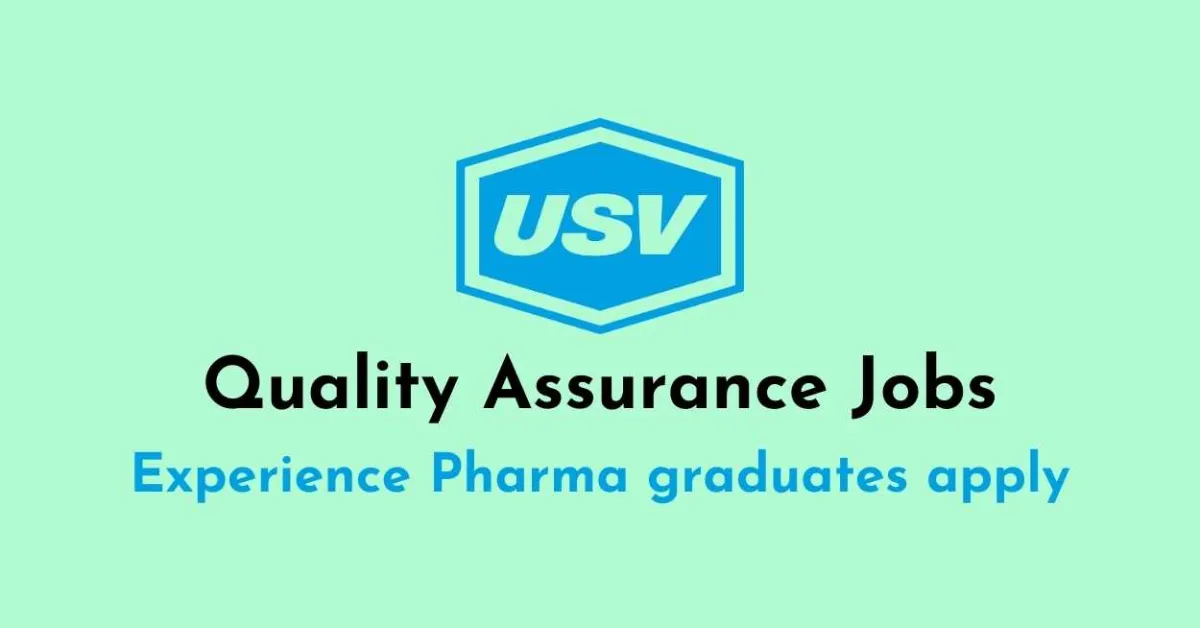 USV hiring Quality Assurance professionals
