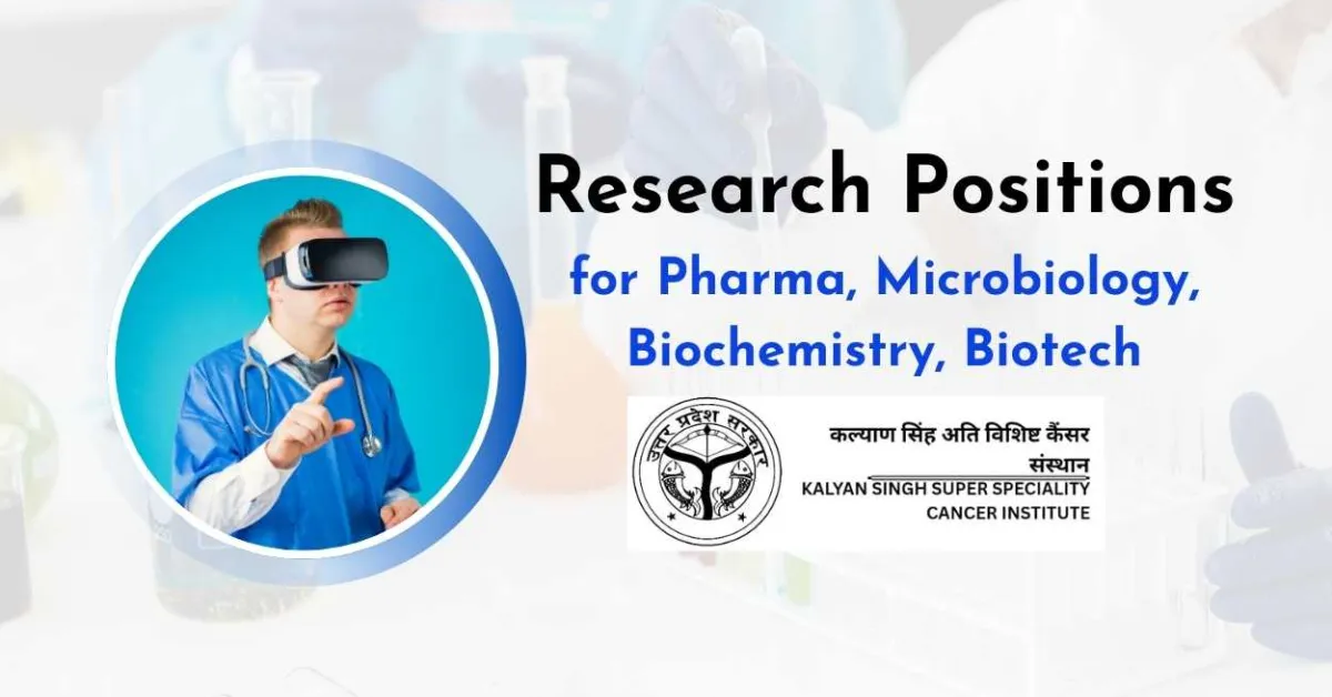 KSSSCI Invites Applications for Scientist D Post Under ICMR-Funded HTAIn Project, Salary ₹78,000 + HRA