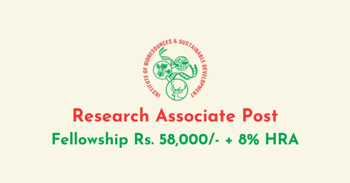 Applications are invited for Research Associate at IBSD