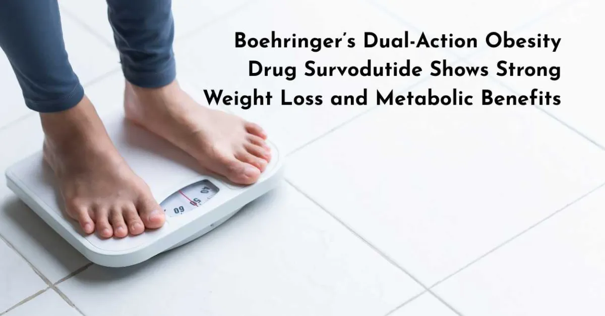 Boehringer’s Dual-Action Obesity Drug Survodutide Shows Strong Weight Loss and Metabolic Benefits