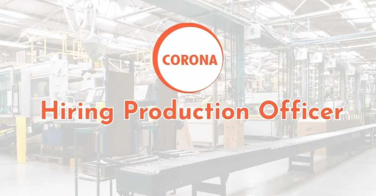 CORONA Remedies Limited Hiring Production Officer