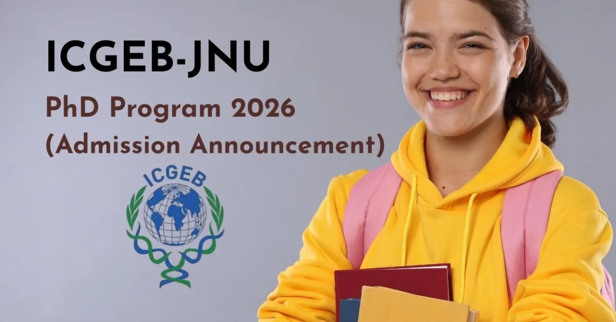 ICGEB-JNU PhD Program 2026