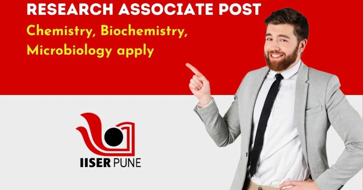 Opportunity for Research Associate at IISER