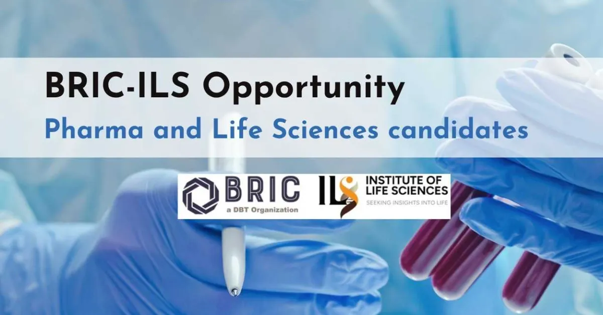 Pharma and Life Sciences Openings at BRIC-ILS