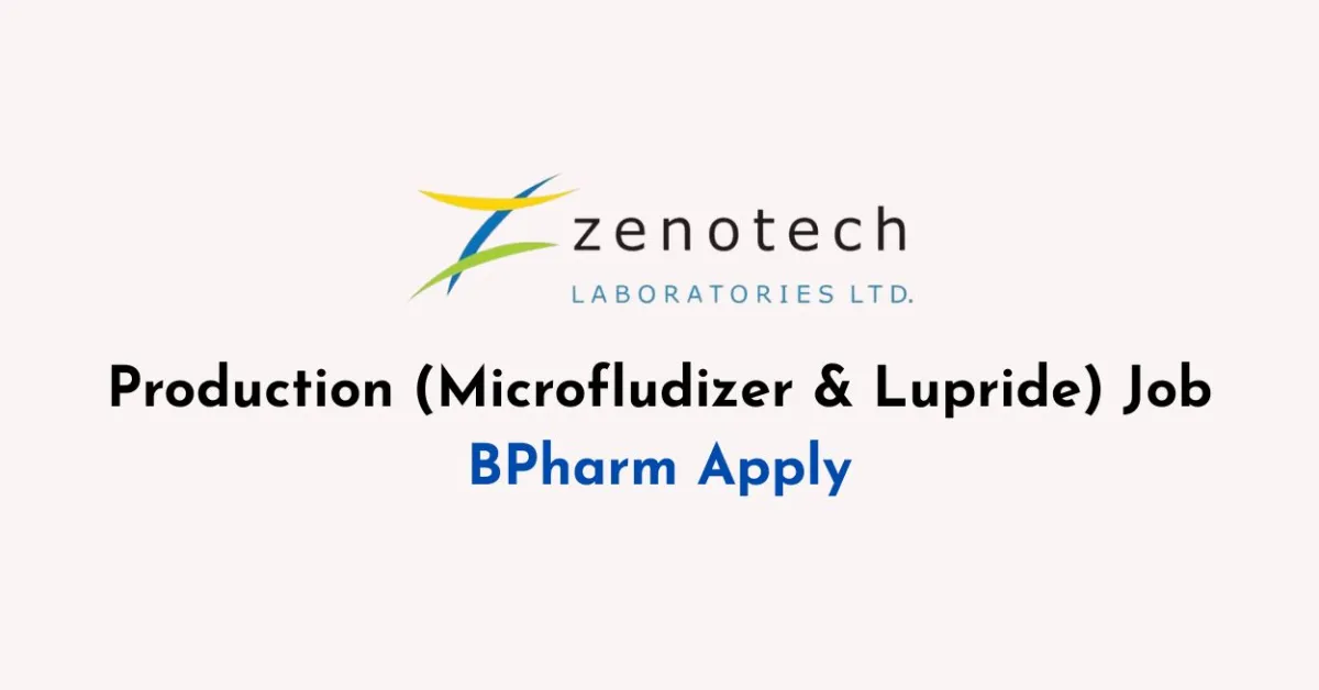 Production Opportunities at Zenotech Laboratories