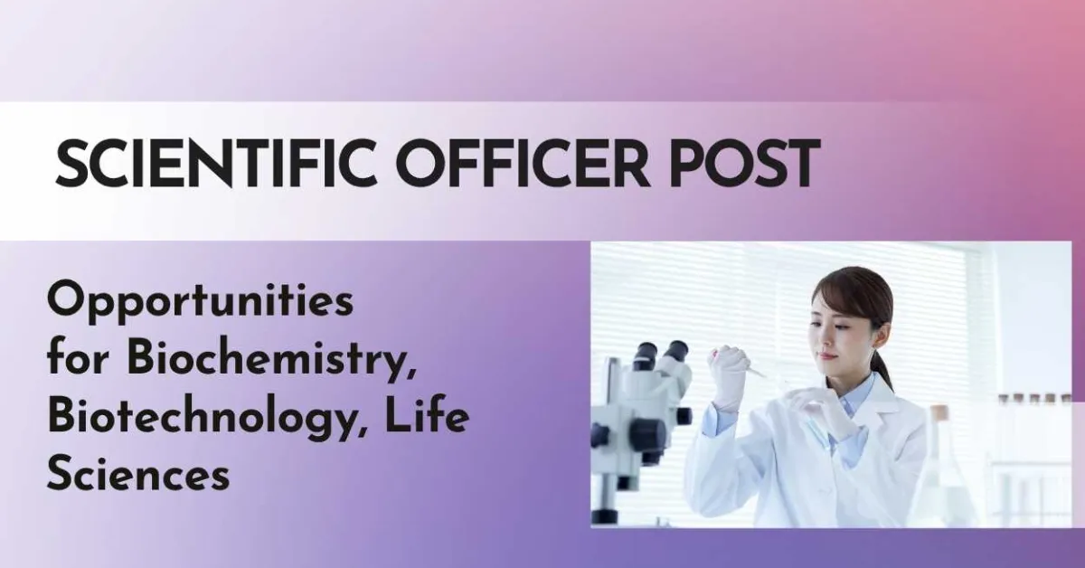 TMC-ACTREC looking for Scientific Officer