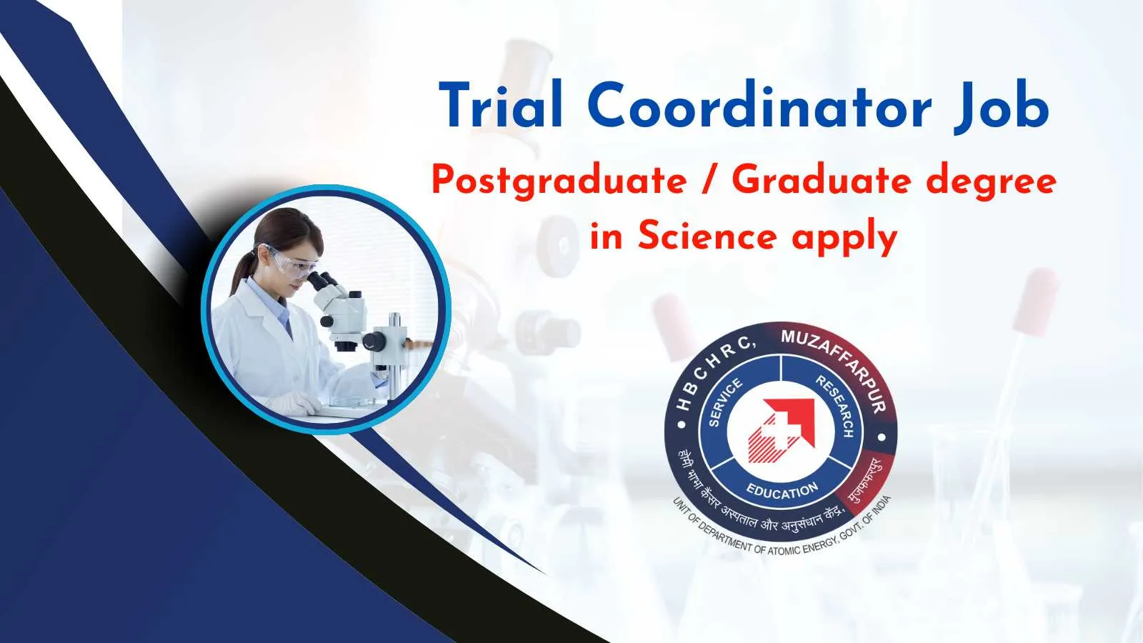 Trial Coordinator vacant positions at HBCHRC