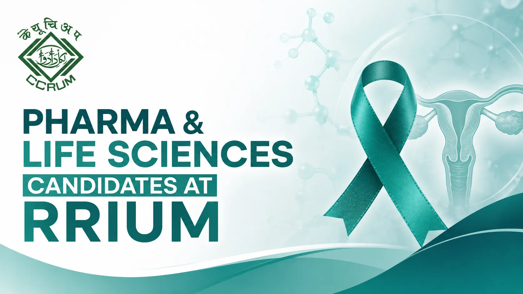 Advertisement for Pharma, Life Sciences candidates at RRIUM