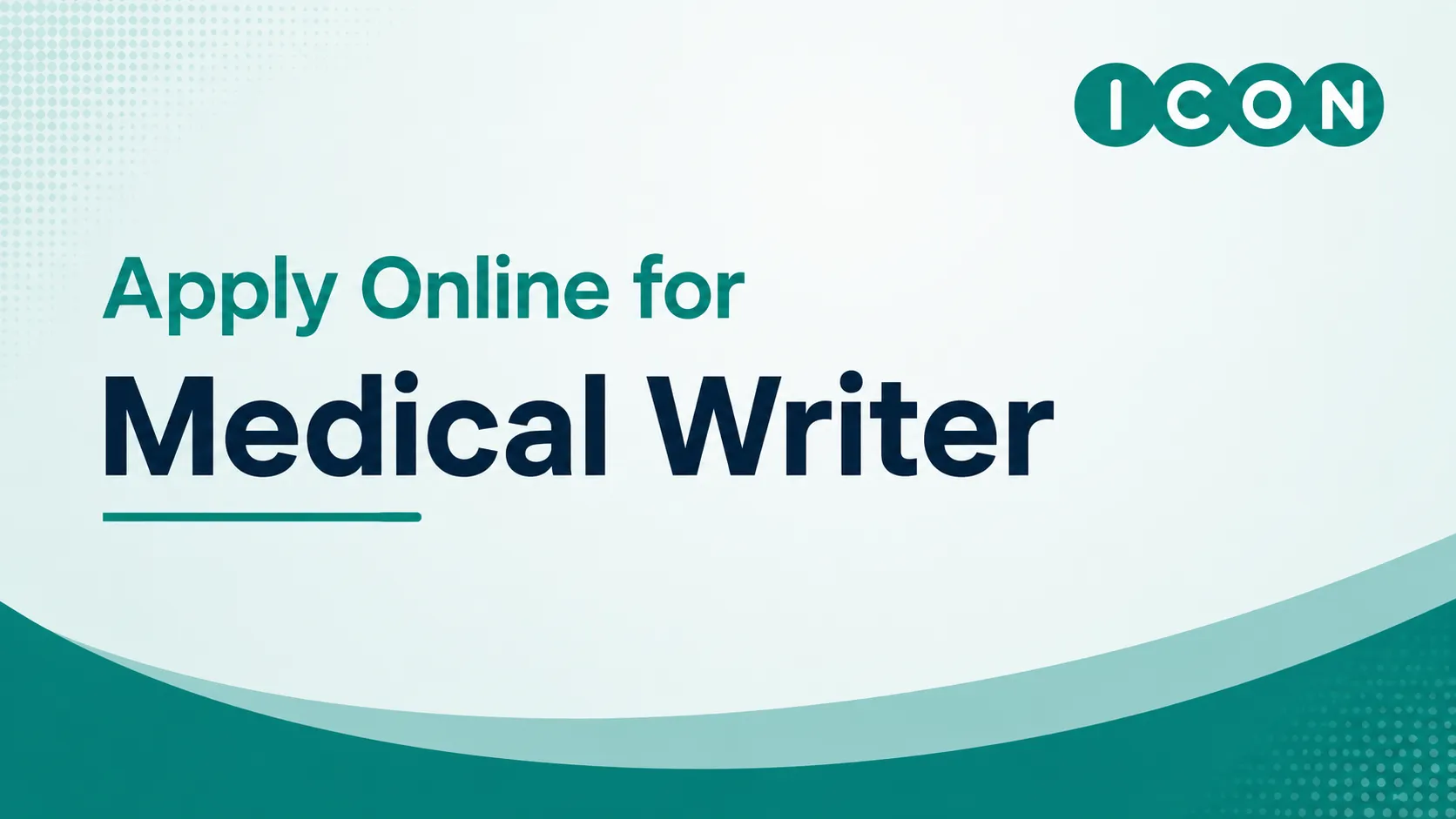 Apply Online for Medical Writer at ICON plc