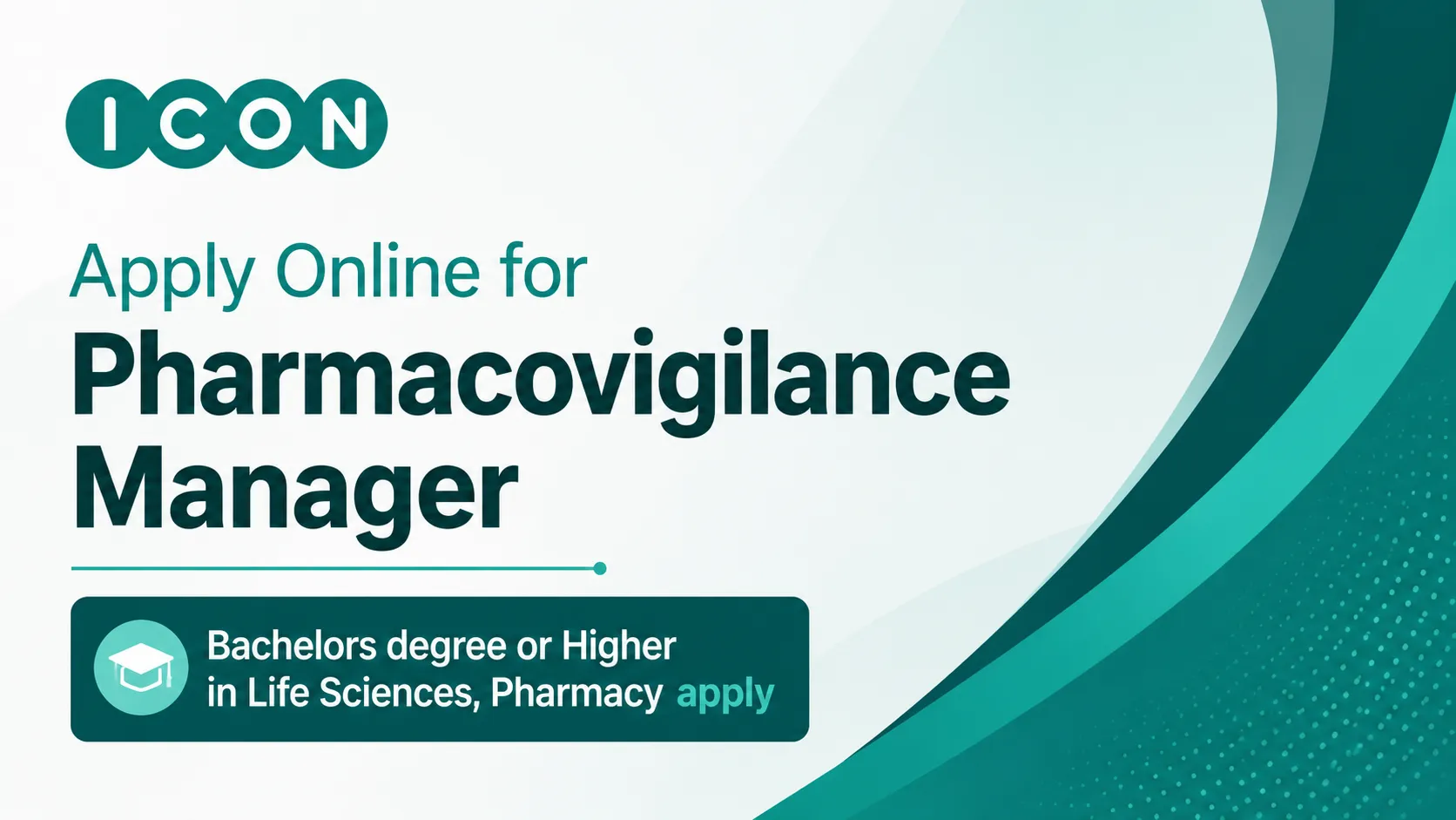 Apply Online for Pharmacovigilance Manager at ICON plc