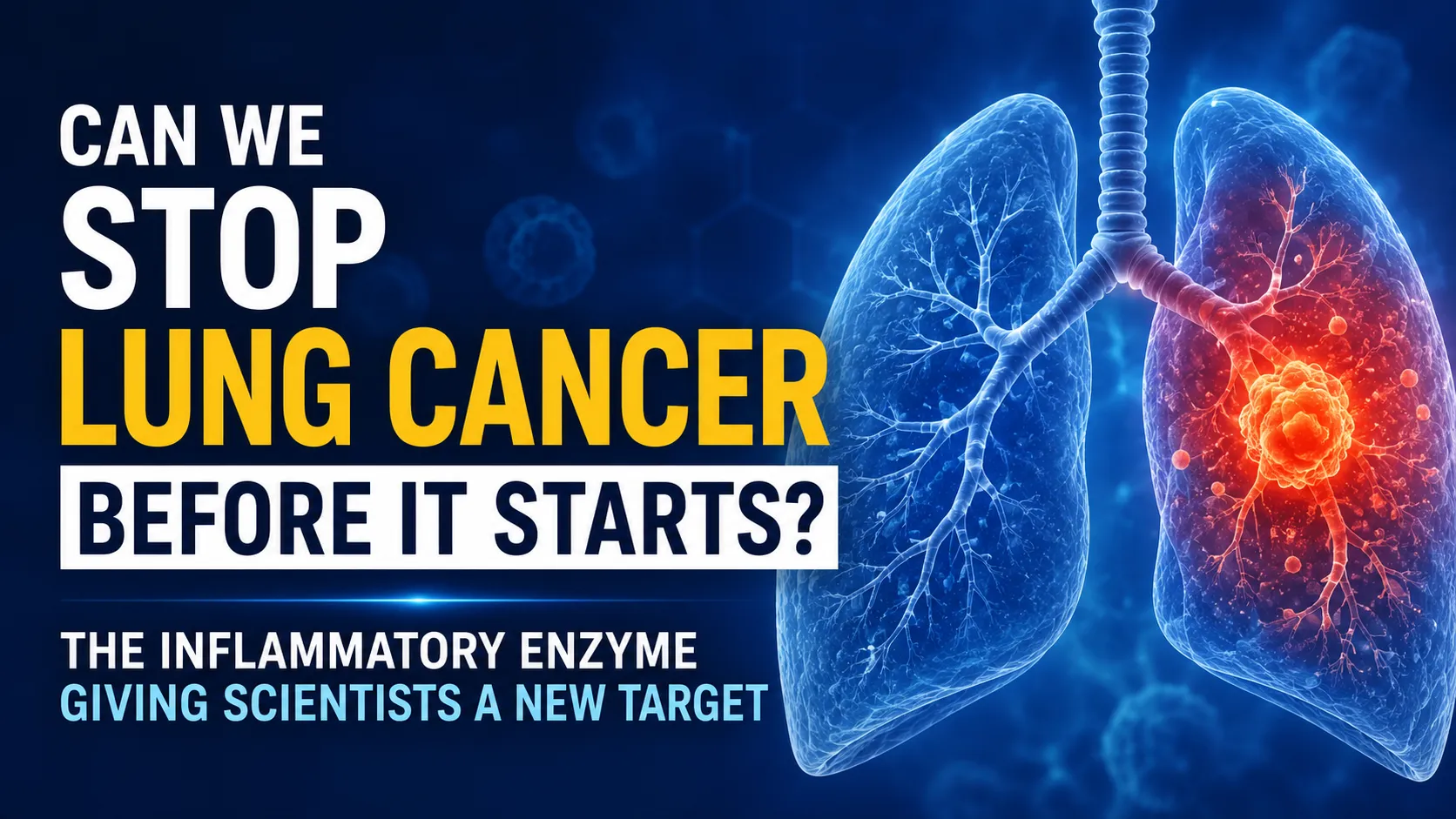 Can We Stop Lung Cancer Before It Starts? The Inflammatory Enzyme Giving Scientists a New Target