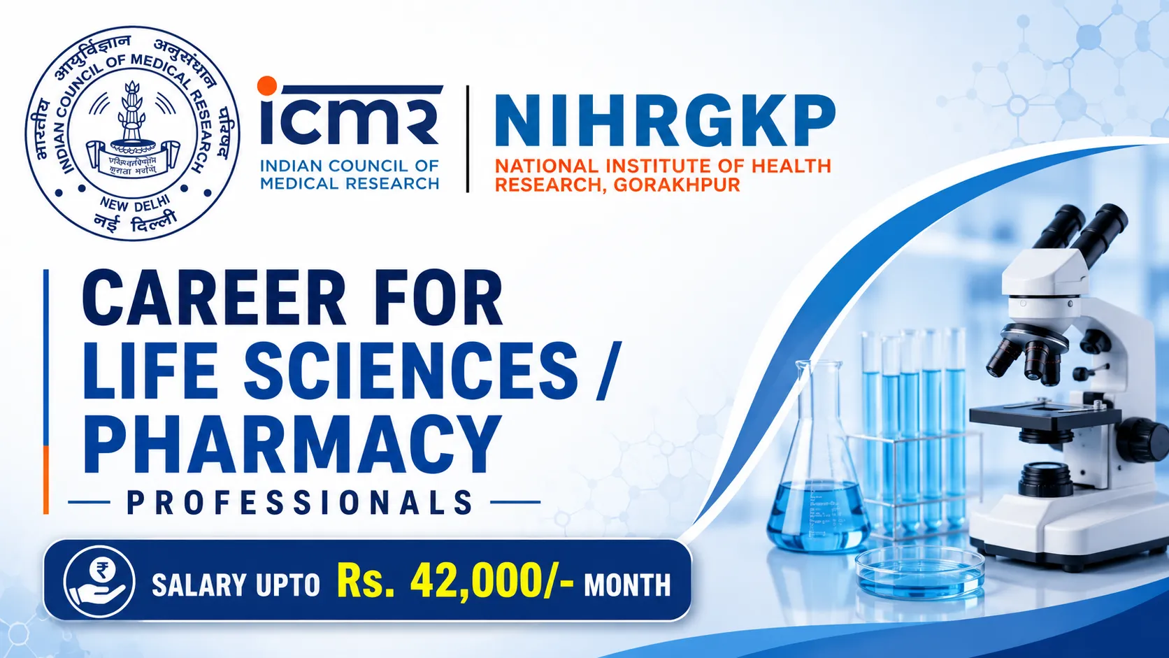 Career for Life Sciences / Pharmacy Professionals at NIHR
