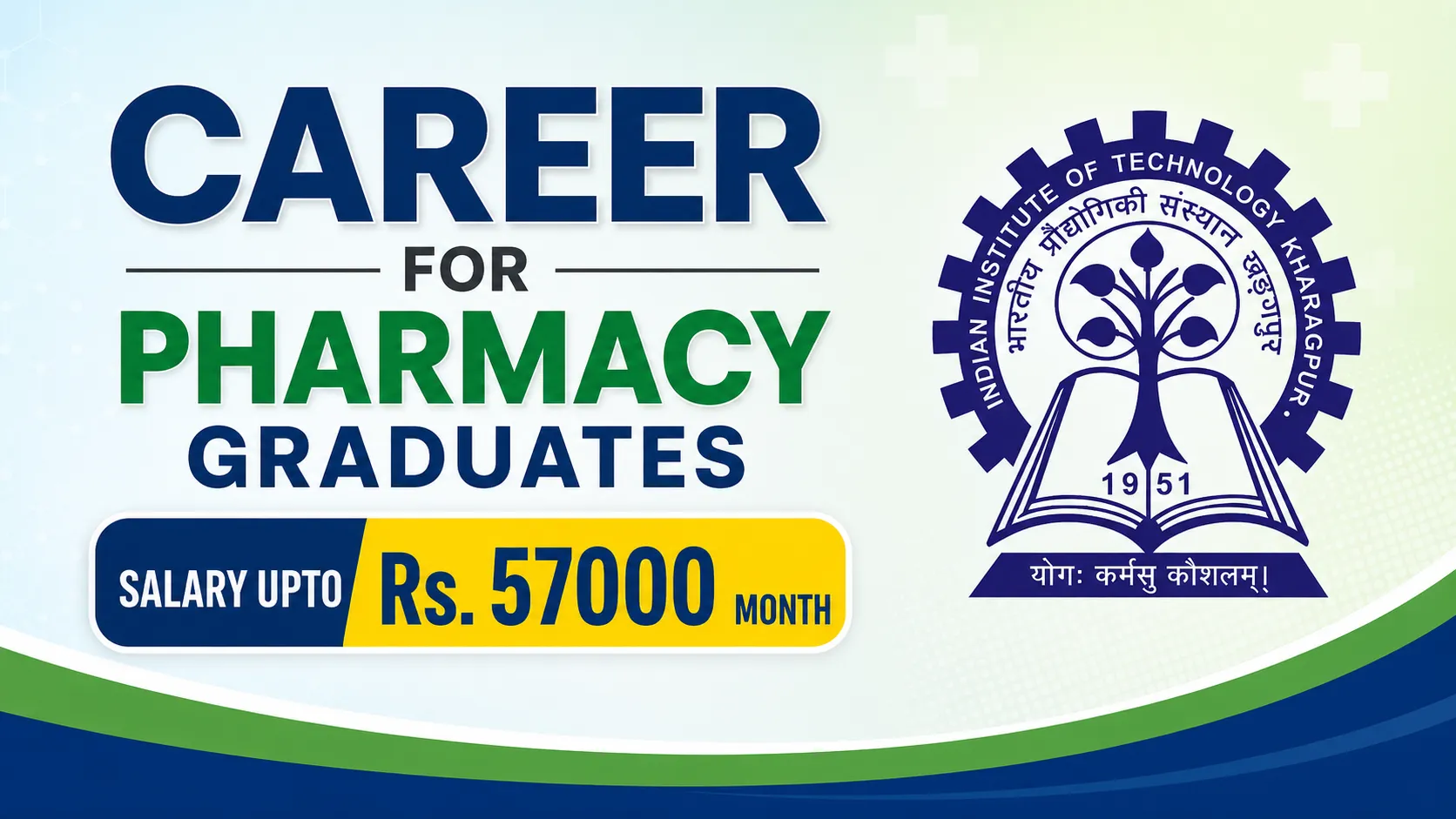 Career for Pharmacy graduates at Indian Institute of Technology (IIT)