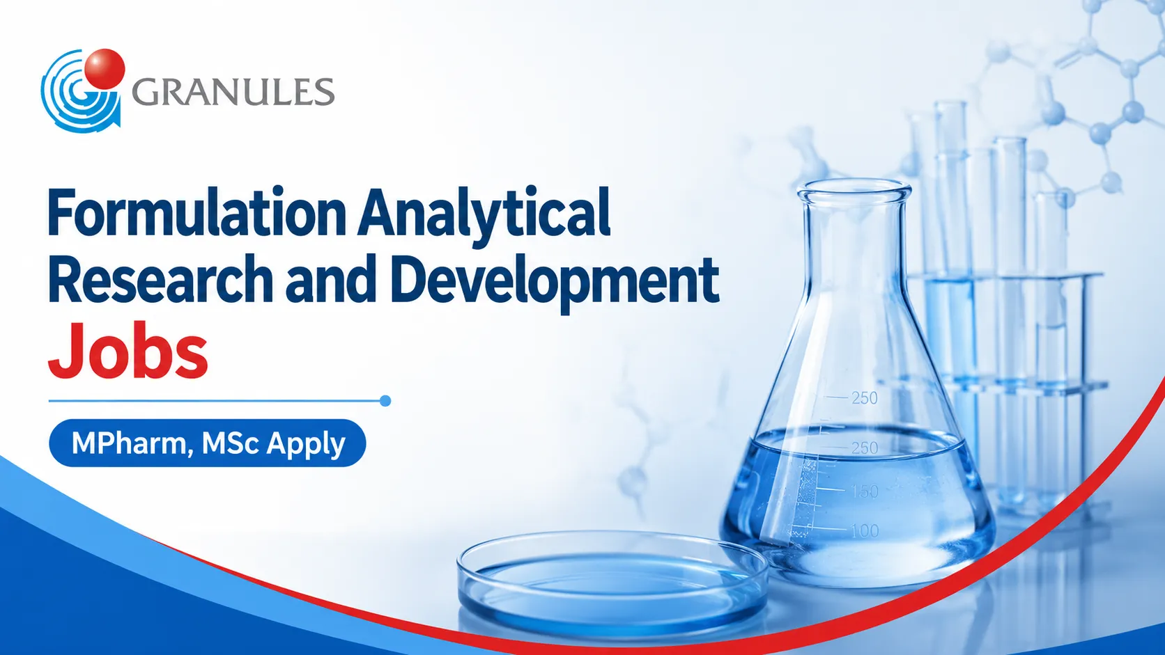 Formulation Analytical Research and Development Jobs at Granules India