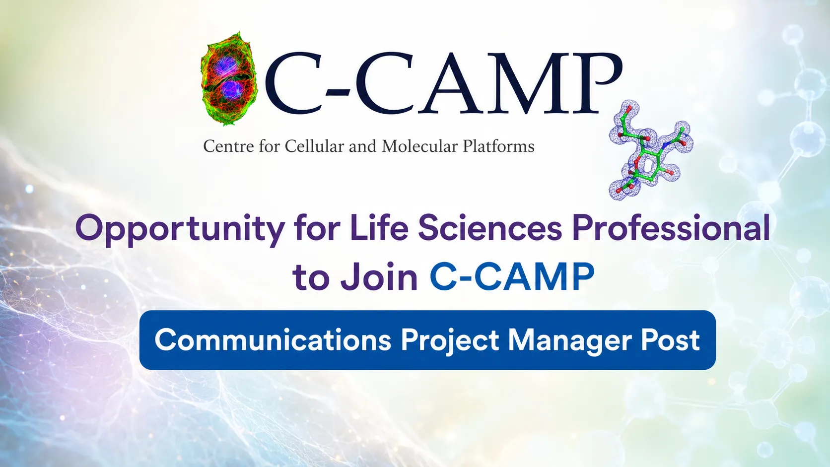 Opportunity for Life Sciences Professional to Join C-CAMP