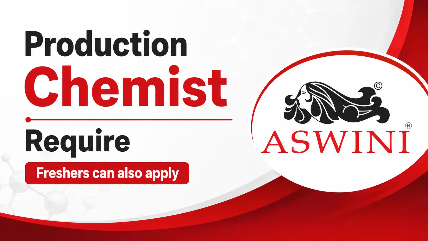 Production Chemist Require at Aswini Homeo & Ayurvedic Products Pvt. Ltd