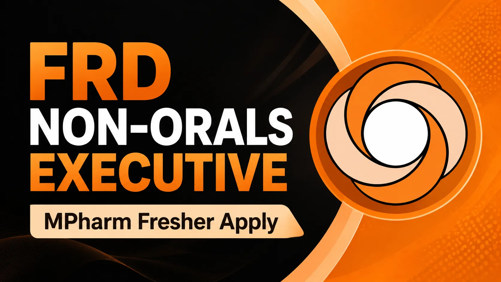 Require FRD Non-Orals Executive at Sun Pharma