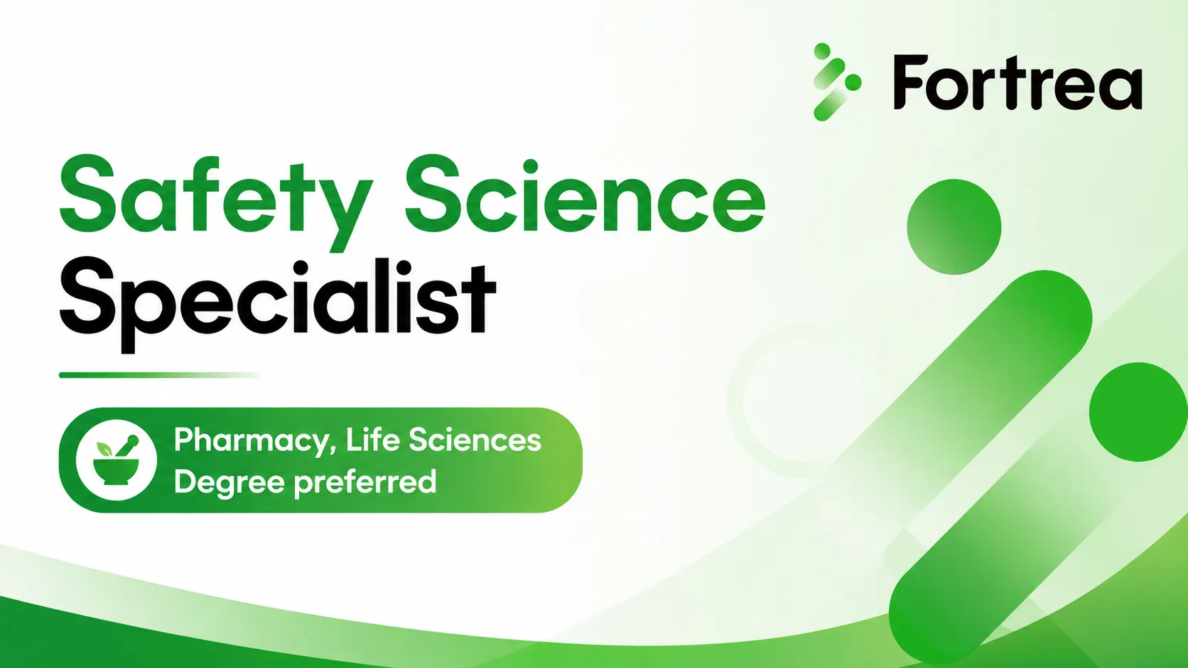 Safety Science Specialist Require at Fortrea