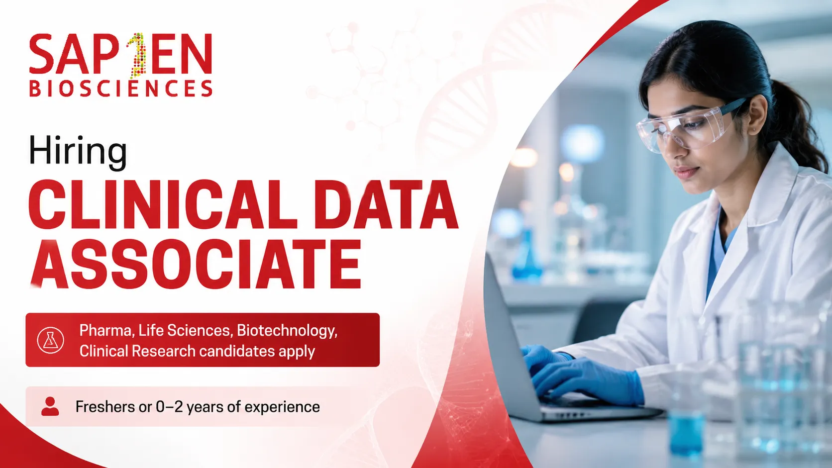 Sapien Biosciences Hiring Clinical Data Associate