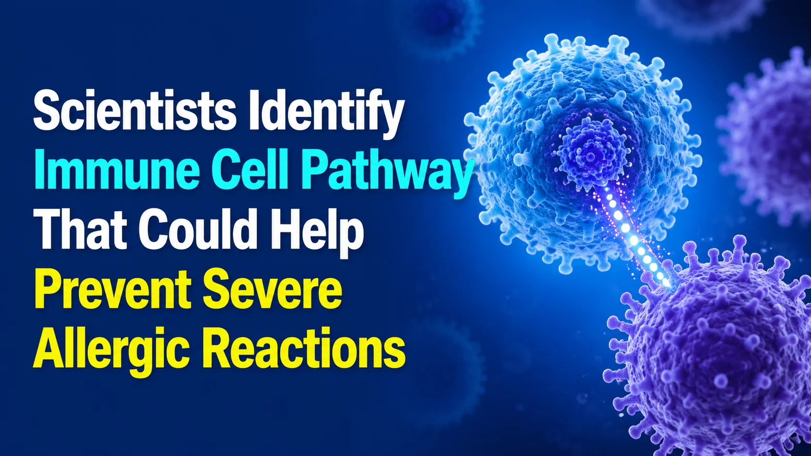 Scientists Identify Immune Cell Pathway That Could Help Prevent Severe Allergic Reactions