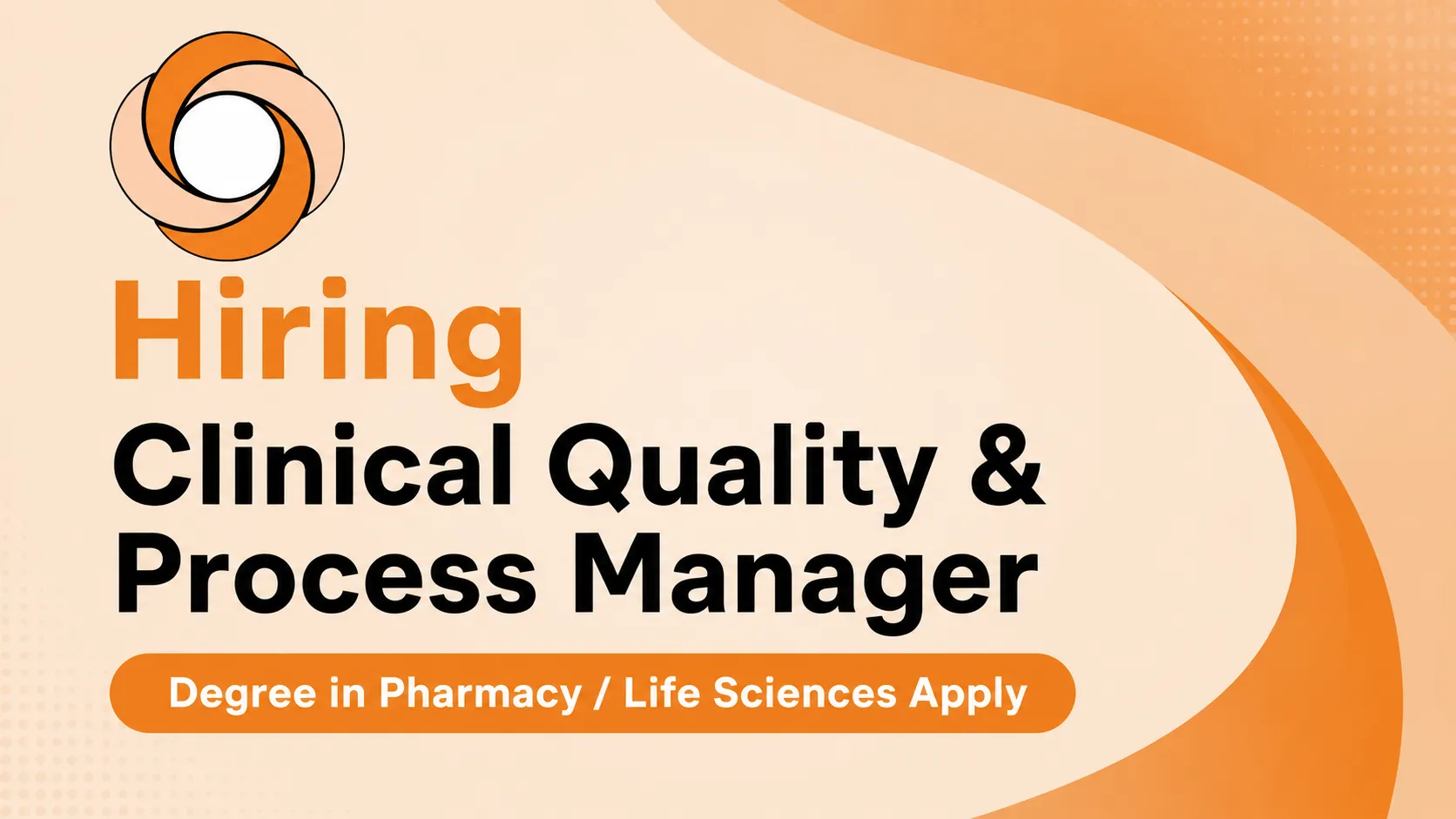 Sun Pharma Hiring Clinical Quality & Process Manager