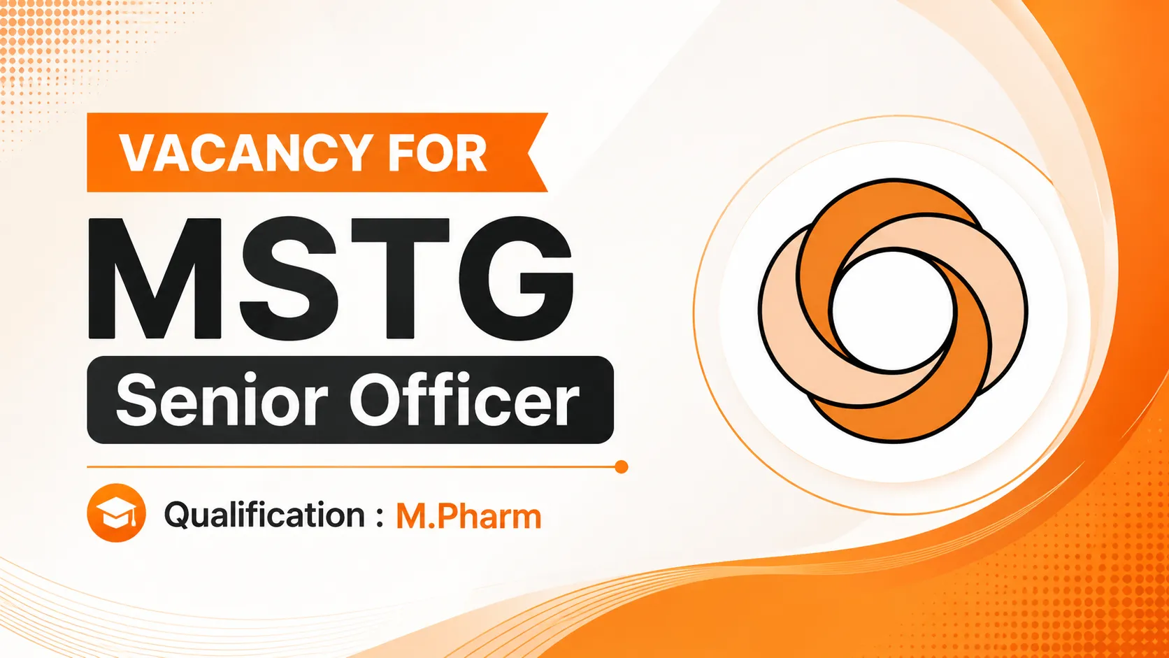 Vacancy for MSTG Senior Officer at Sun Pharma