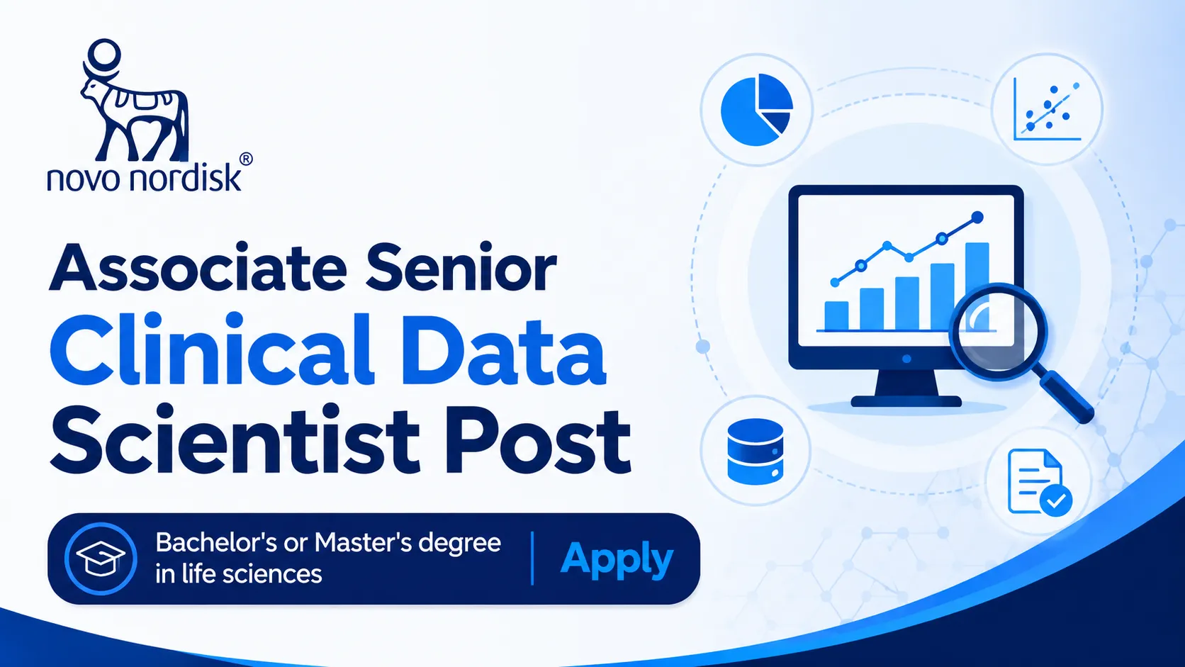 Work as Associate Senior Clinical Data Scientist at Novo Nordisk