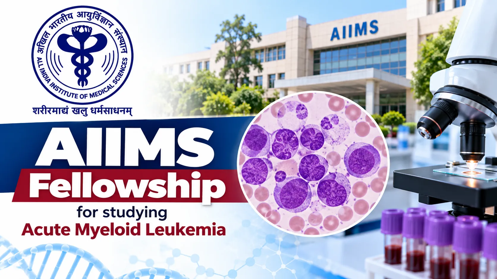 AIIMS Fellowship for studying Acute Myeloid Leukemia