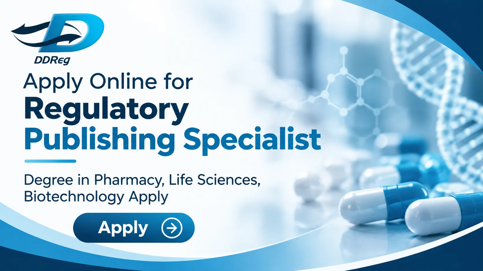 Apply Online for Regulatory Publishing Specialist at DDReg Pharma