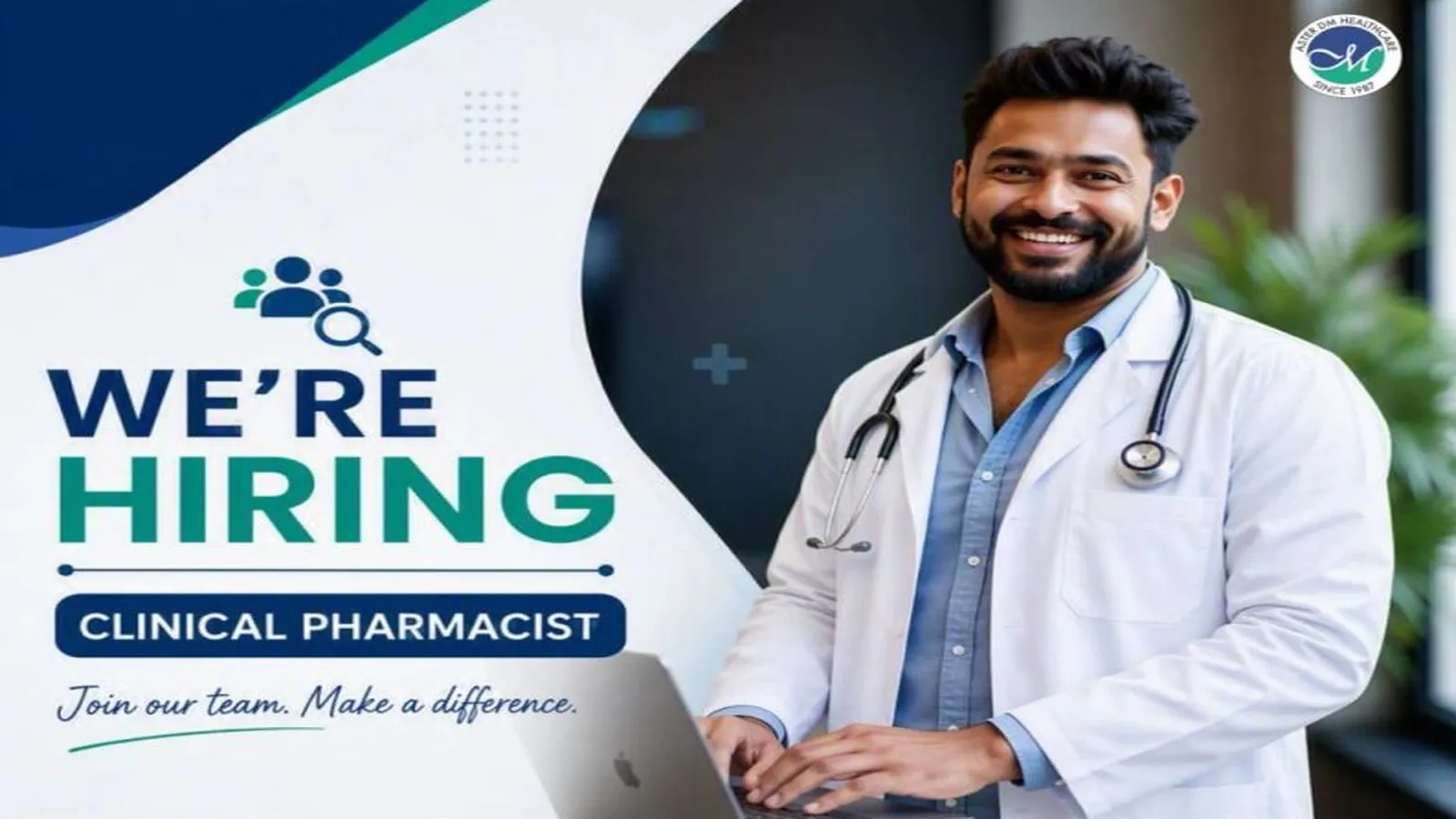 Aster CMI hospital Hiring Clinical Pharmacist