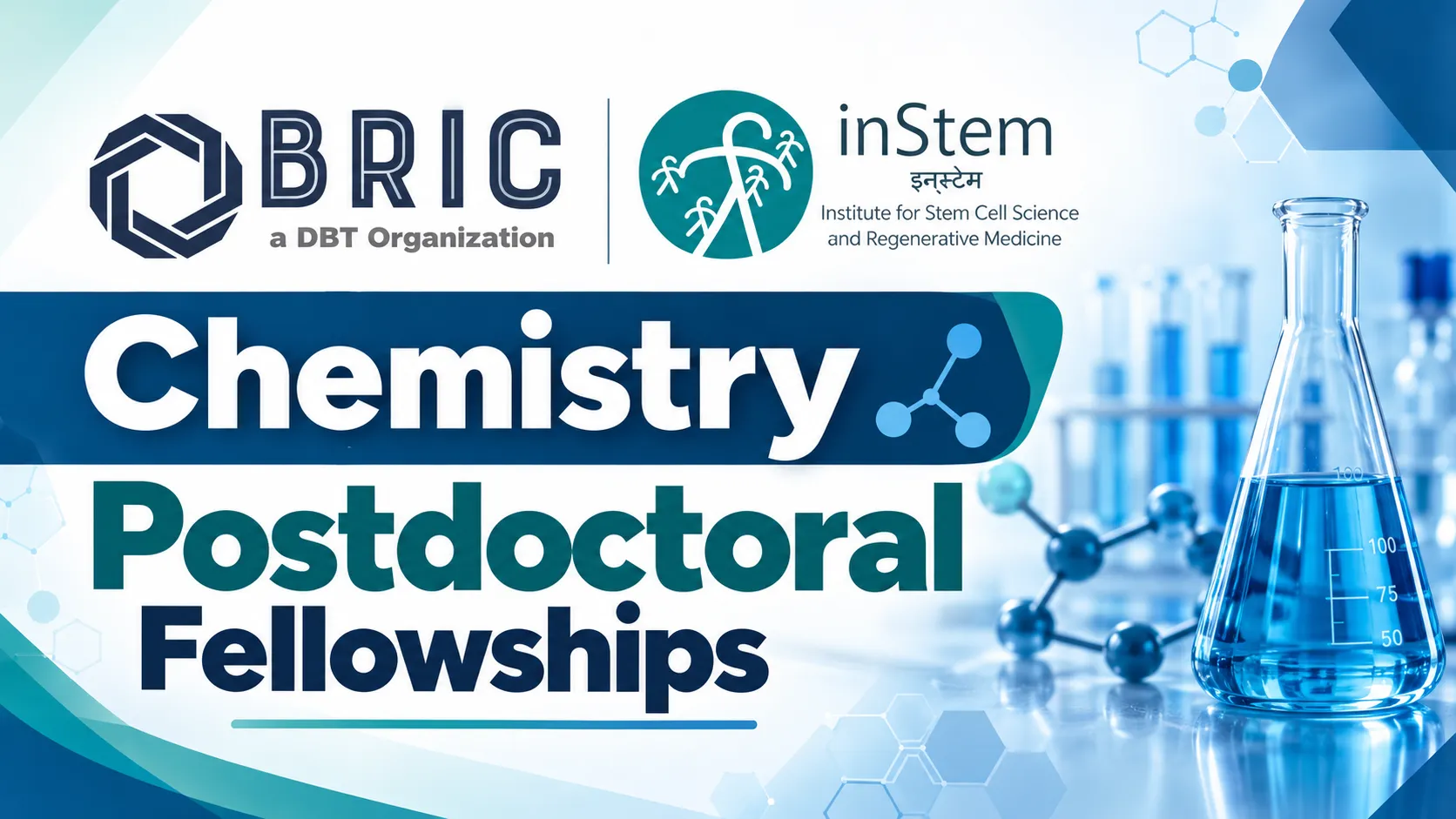 BRIC- inStem Chemistry Postdoctoral Fellowships