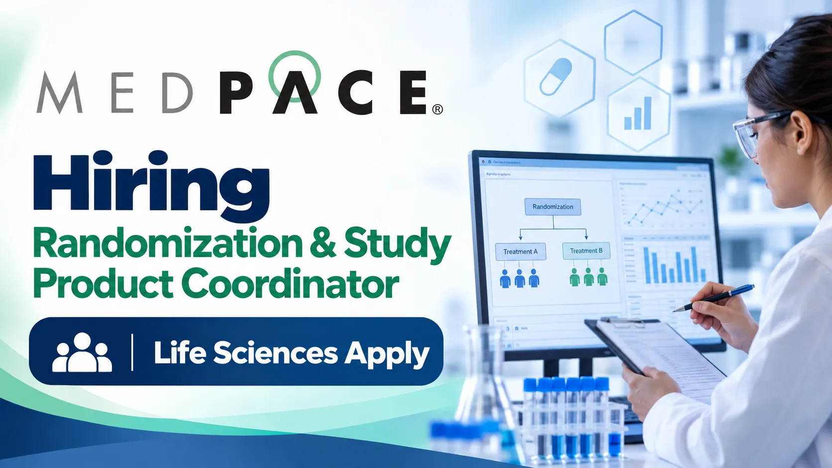 Medpace Hiring Randomization & Study Product Coordinator | Life Sciences Apply