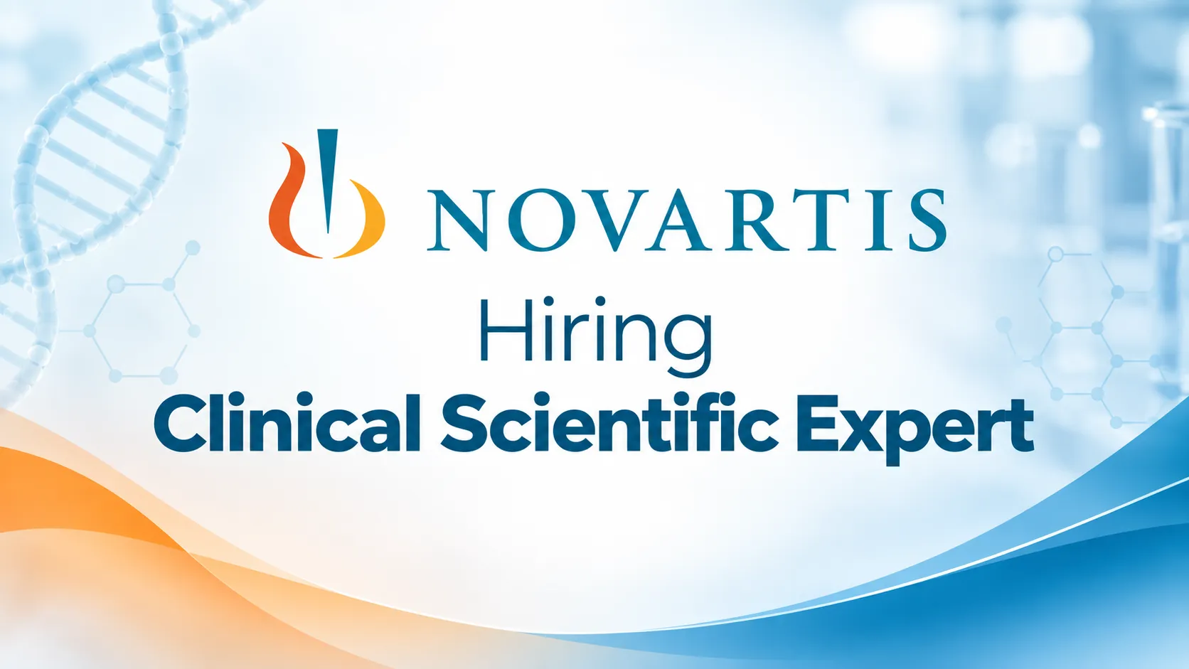 Novartis Hiring Clinical Scientific Expert