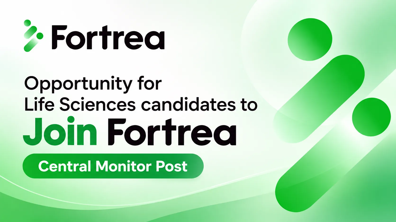 Opportunity for Life Sciences candidates to Join Fortrea