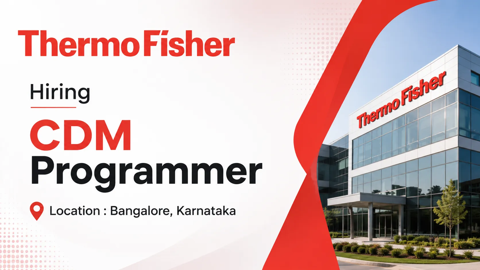Thermo Fisher Scientific Hiring CDM Programmer