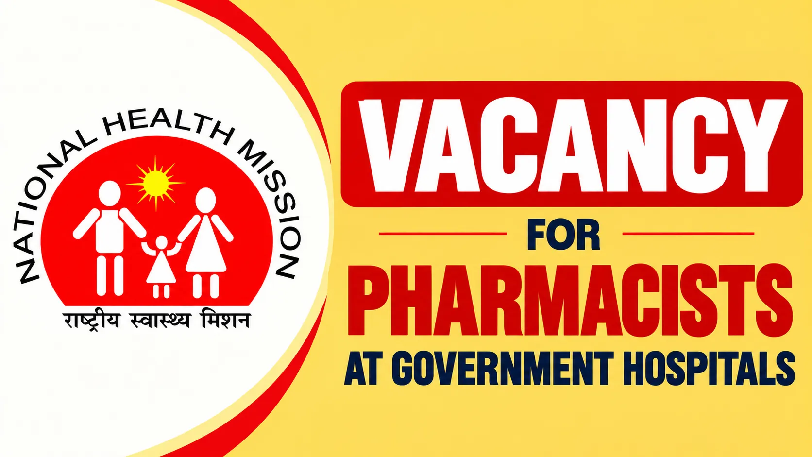 Vacancy for Pharmacists at Government Hospitals