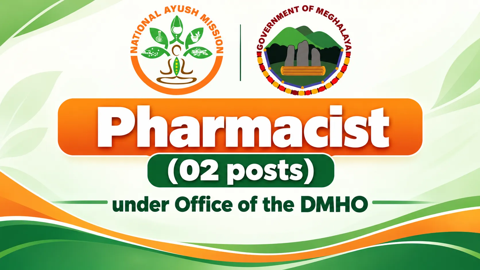 Applications are invited for Pharmacist under Office of the DMHO