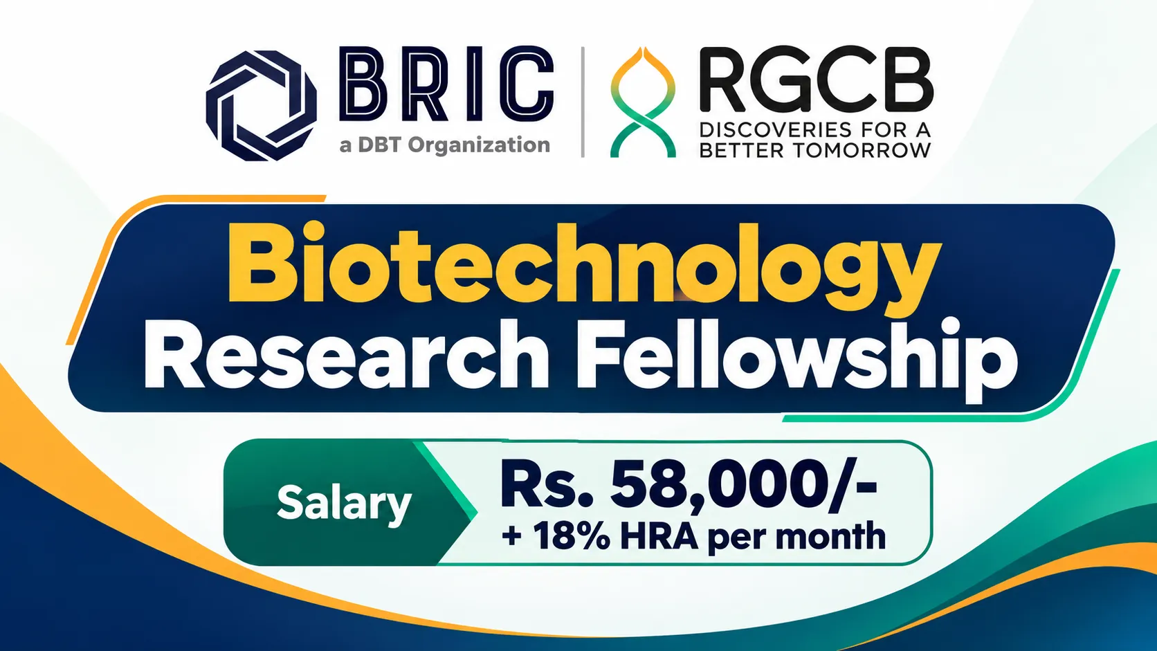 Biotechnology Research Fellowship at BRIC-RGCB