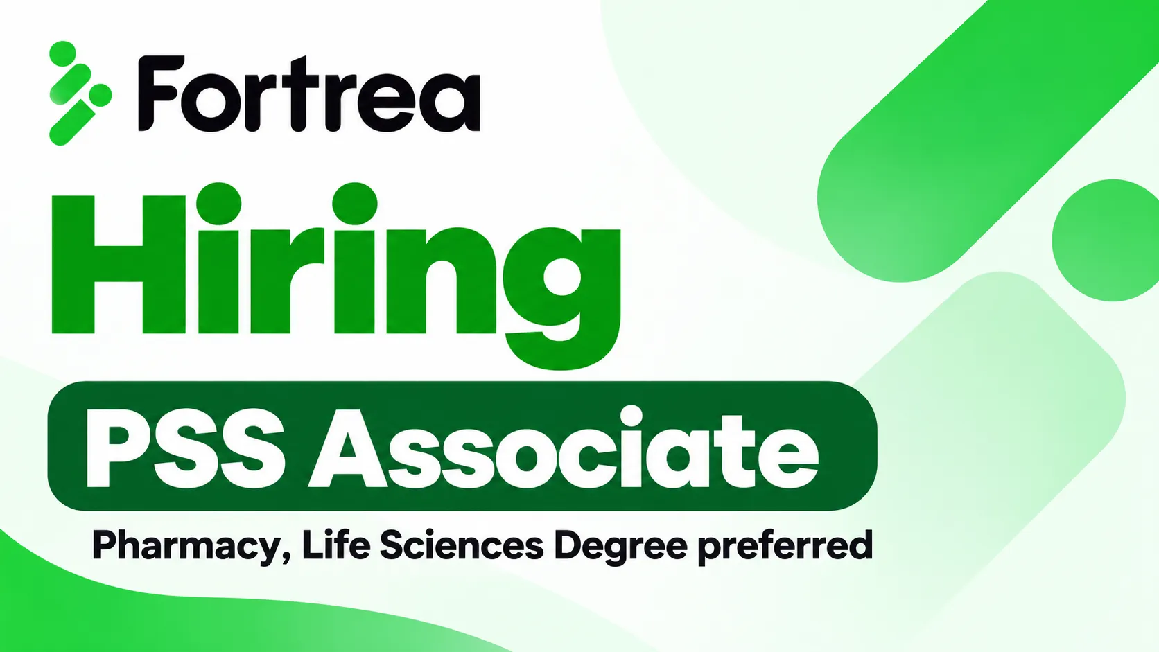 Fortrea Hiring PSS Associate
